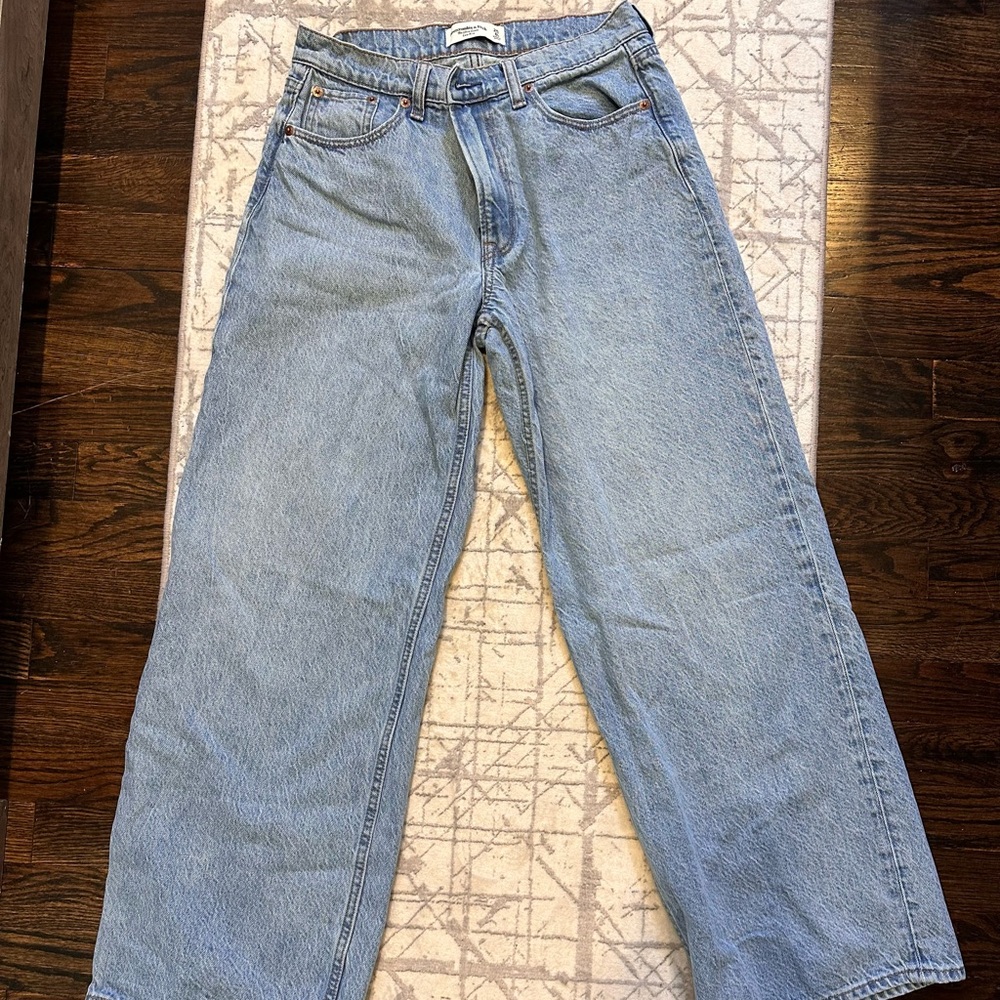 Abercrombie Ultra Loose Low Rise Jeans